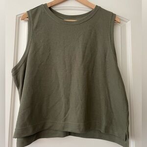 Olive Green Work-Out Tank